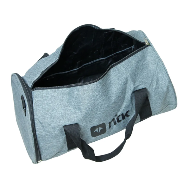 Bolsa Para Academia Gym Bag em Poliéster Cinza 201902UN Nautika-641a94ec-be81-45bc-8650-57a97b2e6afb