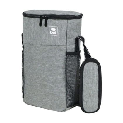 Bolsa Térmica Toscana Cinza Para 2 Garrafas 52708 BelFix-3361610b-e784-4d62-b8ce-23a0b7af23fe