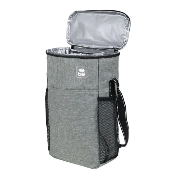 Bolsa Térmica Toscana Cinza Para 2 Garrafas 52708 BelFix-b3abb9bb-1d7d-47a9-b43f-1994c5934477