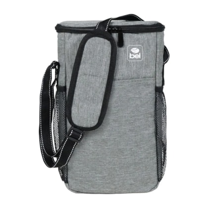 Bolsa Térmica Toscana Cinza Para 2 Garrafas 52708 BelFix-156abad5-6e8a-4e8b-8032-8d274dd634a4