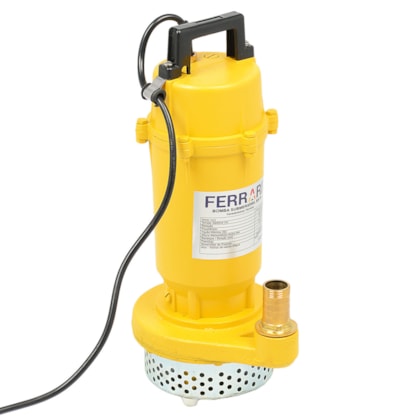 Bomba DÁgua Submersa Para Água Suja 1/2CV BS-16 AAB1040002 110V Ferrari-41f2ddf6-5785-4e21-b5d3-73a473a857f4