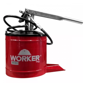 Bomba para Graxa Balde com Bico Acoplador 7 Kg 40932 Worker