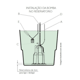 Bomba Submersiva 700 5G Monofásica 127V 60571 Anauger