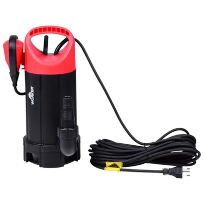 Bomba Submersível 1/2 HP 370W 220V Altura Máxima 5m 913049 Worker-851e0e09-381d-4e02-9bd4-46567dab2310