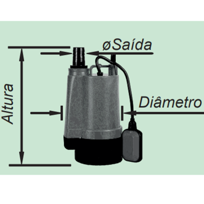 Bomba Submersível Para Drenagem 220V AGS100 Anauger-f09eb337-39f1-4ec4-abb9-6504906767fa