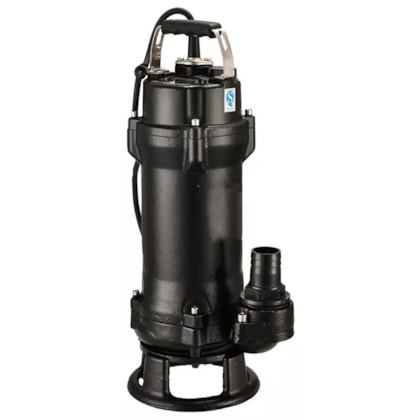 Bomba Submersível Trituradora p/ Esgoto 1,5Hp 220V Monofásica WQ12-10- 1.1C Lepono