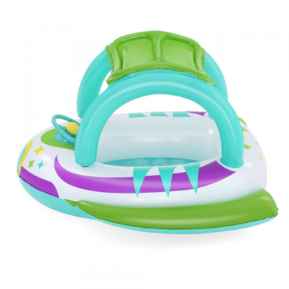 Bote Infantil Inflável Espaçonave Piscina Com Cobertura e Buzina 96500 BelFix-3df5ffe8-aec1-49bb-9229-f54bc26c7921