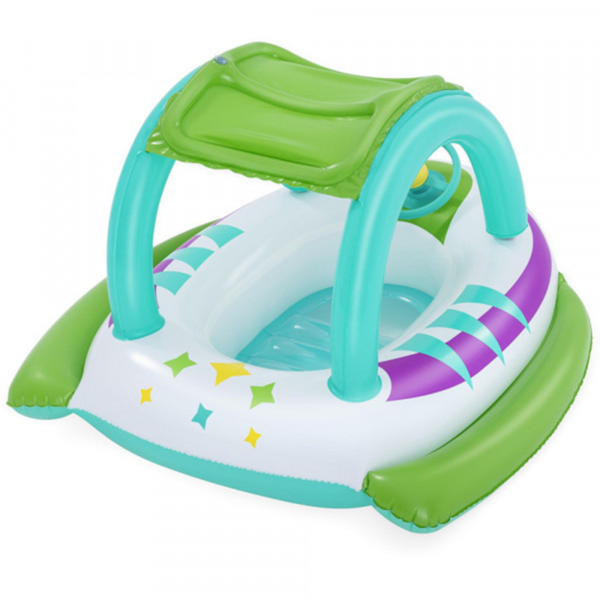 Bote Infantil Inflável Espaçonave Piscina Com Cobertura e Buzina 96500 BelFix-327b733a-3a6c-4b34-95f0-9f4d019d5f04