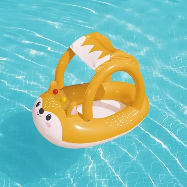 Bote Infantil Inflável Raposinha Piscina Com Cobertura 97000 BelFix-fd8b4ecc-fae2-4854-a57c-3c5ade025ba9