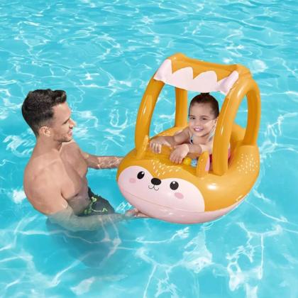Bote Infantil Inflável Raposinha Piscina Com Cobertura 97000 BelFix-ad4f74a6-3a8e-4e0e-9ca1-0ffc93af3c7d