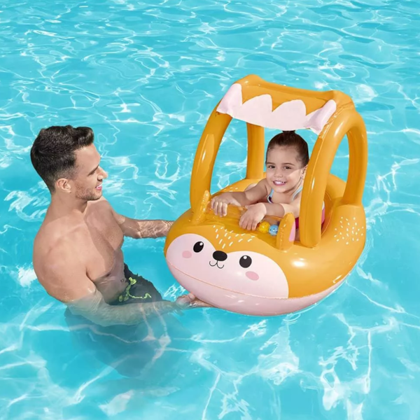 Bote Infantil Inflável Raposinha Piscina Com Cobertura 97000 BelFix-ae8ad203-ae73-4a63-b0b9-b5be2fc20d71
