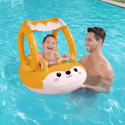 Bote Infantil Inflável Raposinha Piscina Com Cobertura 97000 BelFix-0512107b-7ad9-410a-bd07-241f4695da2b