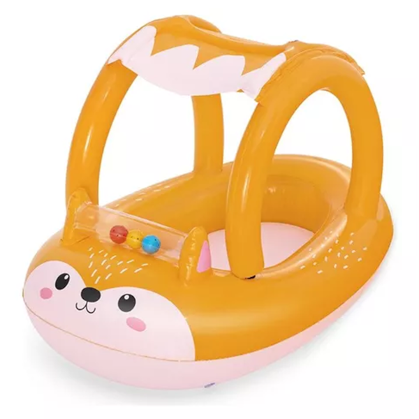 Bote Infantil Inflável Raposinha Piscina Com Cobertura 97000 BelFix-7f5da300-d102-48a3-bc5d-ddfc3e780aee