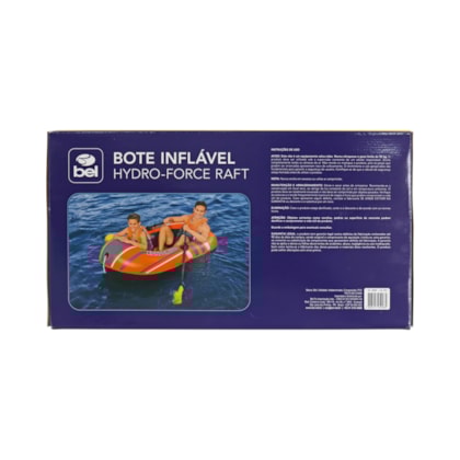 Bote Inflável Hydro-Force Raft Com Remo + Bomba de Ar 599800 Bel Belfix-7421fc68-bdbb-46ee-99b0-83093333daa6