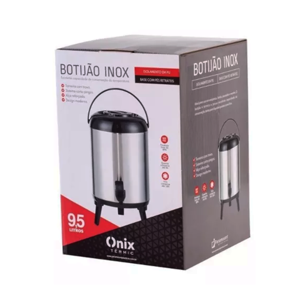 Botijão Inox 9,5 Litros 1258 Paramount-823379fc-3946-4f50-b92d-60b9386fba18