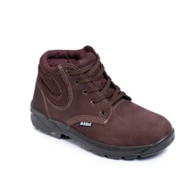 Botina de Amarrar Nobuck Eletro Café N38 C/BIco Plas CA50.255 Outdoor 5105338 Idol
