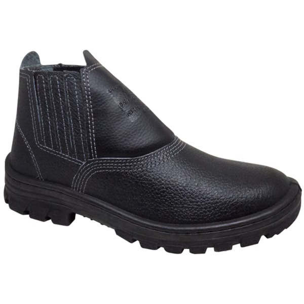 Botina de Elástico Com Bico de Aço CA17138 Cartom-edd2aa25-7ba8-43e3-b740-571d8efa275c