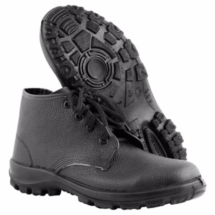 Botina de Elástico EPI Sem Bico Com Cadarço CA17139 Cartom-5d9db3f1-71ad-4b76-9722-529f42d31bde