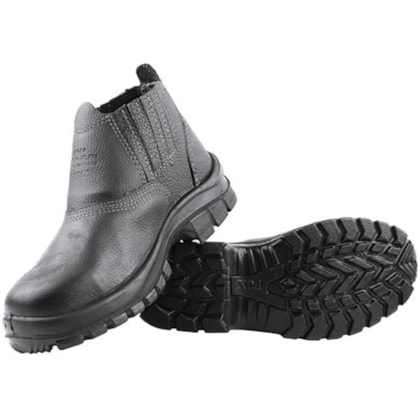 Botina de Elástico Sem Bico Preta CA17137 Cartom-0aef0046-3f7c-4805-8e24-f46e35fab1d2