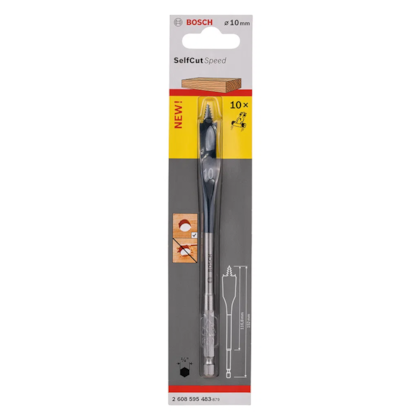 Broca Chata para Madeira Self Cut 10x152mm 2608595483 Bosch-a9d51621-55bb-4936-9b3e-b9edc04507a8