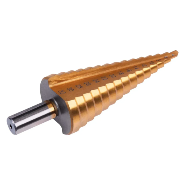 Broca Escalonada em Titânio 4mm a 32mm 981699 Worker-2c684d8a-f836-4b05-843d-2bf89d2c7e5c