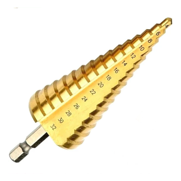 Broca Escalonada Para Chapas 4 a 32mm 29.083 Disflex-10a6be5c-cb88-4b52-8481-33f63f86d52d