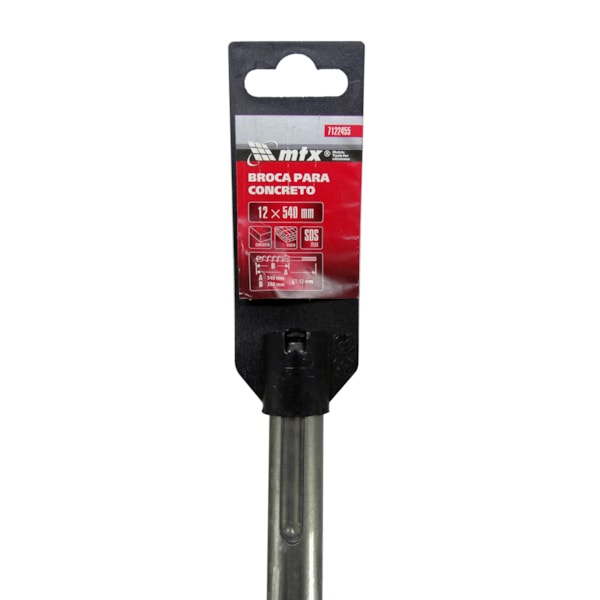 Broca SDS MAX 12MMx540 MTX-5d606e7f-cc51-4340-af8d-5a2ce22cca2c