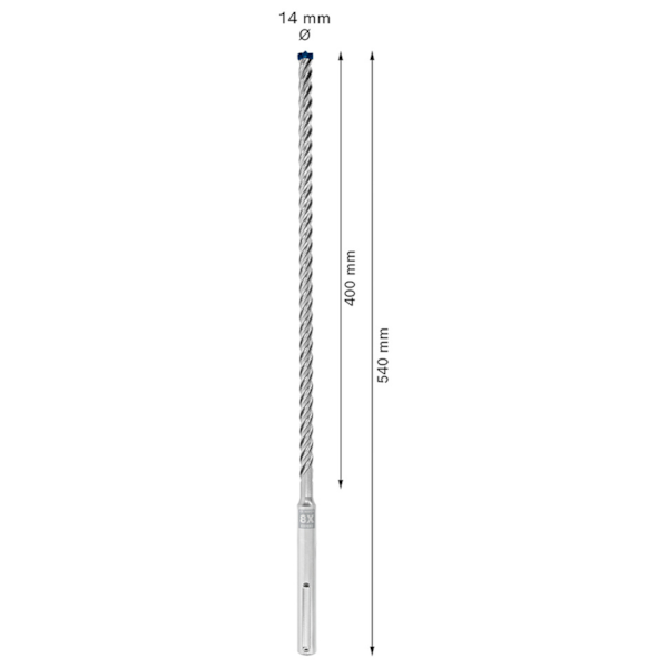 Broca SDS Max 14mm Expert 400mm x 540mm P/ Concreto 2608900208 Bosch-d6115da0-5976-4a3f-80f4-e1e860e76056