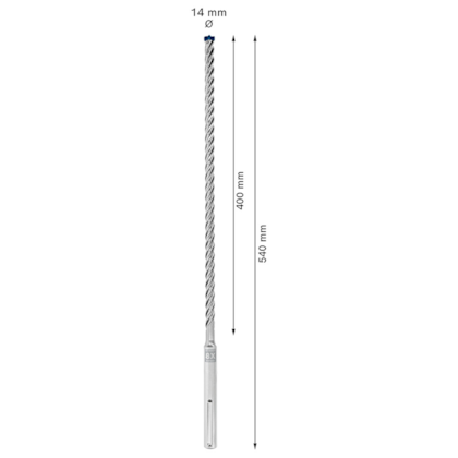 Broca SDS Max 14mm Expert 400mm x 540mm P/ Concreto 2608900208 Bosch-a3b4311d-964e-48f1-a9cb-254ea70ea793