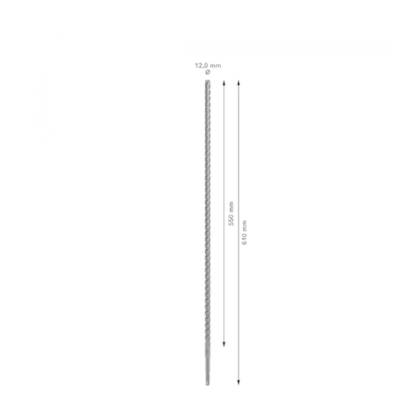 Broca SDS Plus 5X 12,0 x550 x610 mm 2608836620 Bosch-eccb8edf-08c7-4e7c-ade2-0ea43344140f