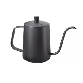 Bule Bico Fino Inox 600ml Preto 9108 Mimo Style