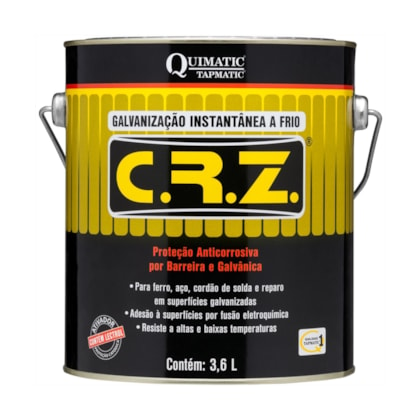 C.R.Z. Galvanização a Frio 3,6 Litros DB3 Quimatic