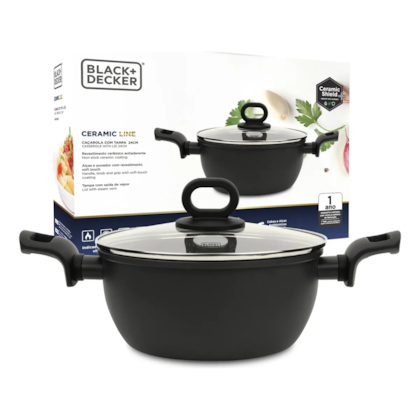 Caçarola 24cm 4,5L Cerâmico BXCWHCCS003 Black&Decker-4520ff20-44b5-4b89-b80d-4278ad437765