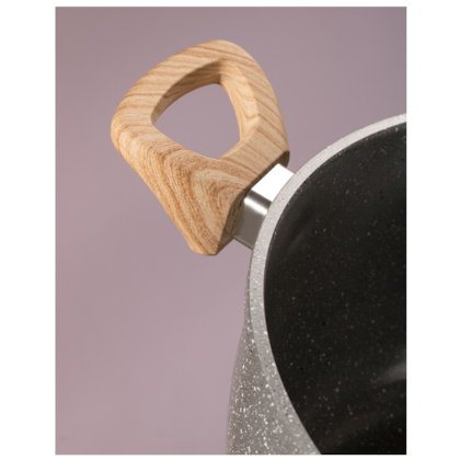 Caçarola Com Tampa 3,4L  Antiaderente Marble Edition Dark Grey 15217602 Oster-655ae677-9d5a-46ee-a319-5fcda6b7dc76
