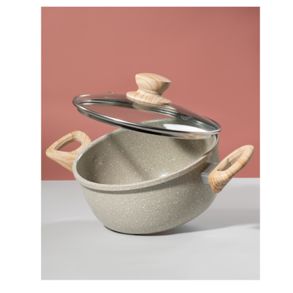 Caçarola Com Tampa 3,4L Antiaderente Marble Edition Dark Grey 15218602 Oster -262b5af2-1a34-41a6-8882-57b2aedfc09f