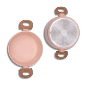 Caçarola Quartzo Panela Indução Cerâmica 20cm 10790 Mimo Style