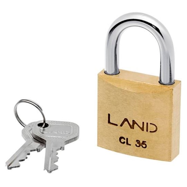 Cadeado em Latão 35mm Land-617d2b9f-ae1f-4edc-88b9-fee3195e65d8