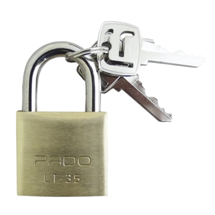 Cadeado em Latão 35mm Pado-6ca25d71-5cae-4b05-8447-2cb323df09fa