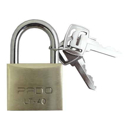 Cadeado em Latão 40mm Pado-6eba1f17-4b41-4e6f-b9a9-326118c6a9c7