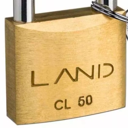 Cadeado em Latão 50mm Land-c9e281d1-5d56-44c4-b1d8-a0cdd0be165b