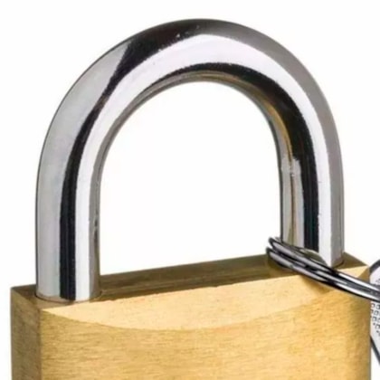 Cadeado em Latão 50mm Land-9b26f669-159e-4c95-ad1e-5a42859de5c2