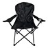 Cadeira Araguaia Confort Até 90kg Dobrável Preto C/Porta Copos 16907 Bel