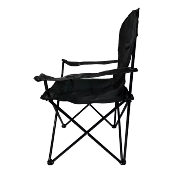 Cadeira Araguaia Confort Até 90kg Dobrável Preto C/Porta Copos 16907 Bel-8cd65fb5-1b11-4706-babf-26766797682d
