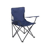 Cadeira Bel Araguaia Alumínio Comfort Com Braço  Azul Marinho 16918 Belfix