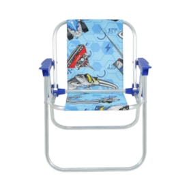 Cadeira Bel Infantil Alumínio Hot Wheels Azul 25202 Belfix