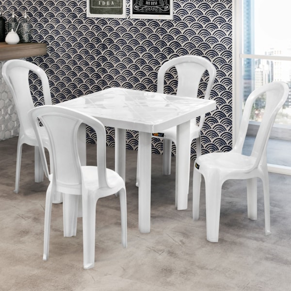 Cadeira Bistrô Pratagy 152kg em Polímero Branca SolPlast-371a3f44-9168-43c1-80fc-c764b423b783