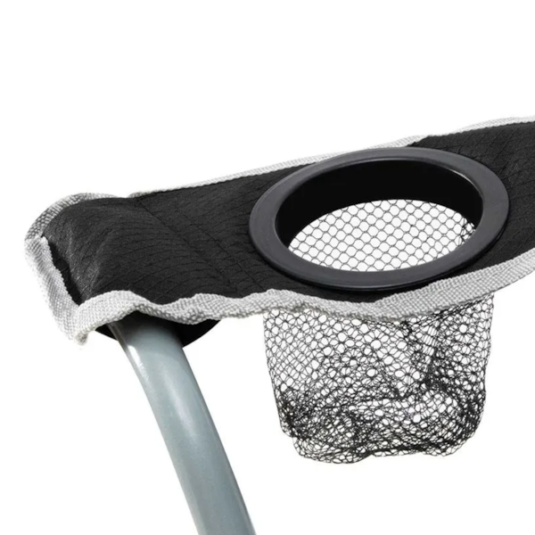 Cadeira Boni Estofada Dobrável Preto com Porta-Copos 290430 Nautika-22b5fe2a-27f2-4572-a141-b72dcb6ea86e