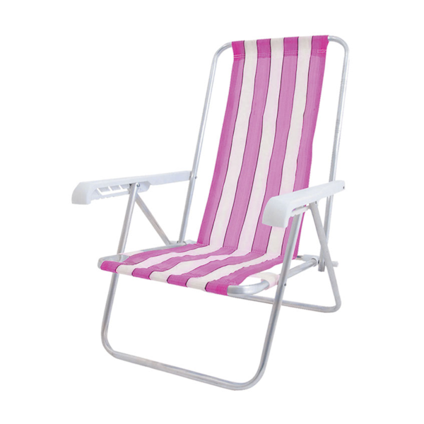 Cadeira de Praia 4 Posições Reclinável CAD0641 Botafogo-44f3a1ac-caf4-4342-aaa1-4afbcb60e1de