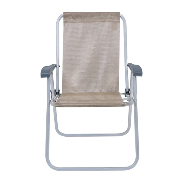 Cadeira de Praia Alta Alumínio Bege 65006 BELFIX-1a1e3335-00a0-4940-b3b9-eb4bbee2e36c