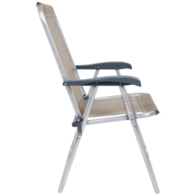 Cadeira de Praia Alta Alumínio Bege 65006 BELFIX